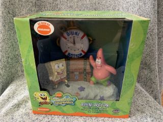 Spongebob Squarepants Bikini Bottom Talking Alarm Clock Spongebob