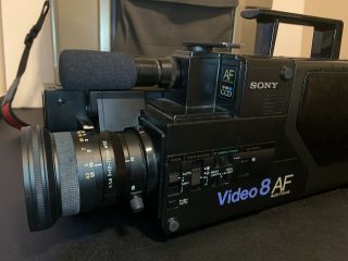 Sony Ccd - V8af 8mm Video 8 Video Camera Recorder Hi8 Vintage Electronics