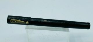 Vintage Waterman 44 Safety Bchr Fountain Pen 14k Nib Near Cosmetically 5 "