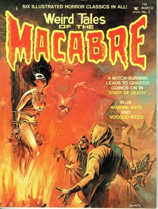 Weird Tales Of The Macabre 2 (march 1975) Boris Vallejo Cover,  (vf/nm)