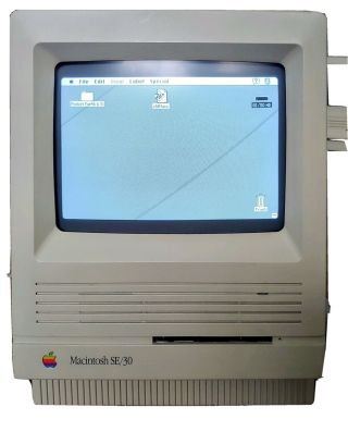 Vintage Macintosh Se/30 Model M5119 - Personal Computer