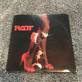Ratt - Self Titled - Lp/vinyl,  1984 Time Coast,  7 90245 - 1 - Y,  (play - Read)