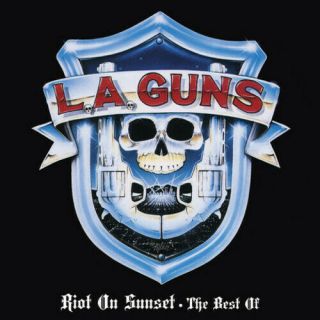 L.  A.  Guns - Riot On Sunset - The Best Of [new Vinyl Lp] Ltd Ed,  Red