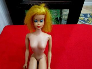 1958 Vintage Mattel Color Magic Barbie Doll Blonde Already.  Special Price.