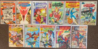 The Spider - Man Annuals 15,  16,  19,  20,  22,  23,  24,  25,  26,  27,  ’96 Marvel Comics