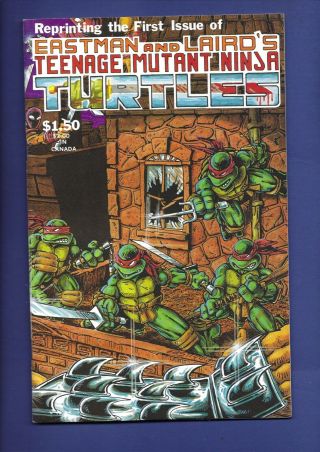 Teenage Mutant Ninja Turtles 1 - 1984 4th Printing Mirage Studios 1st App Turtles