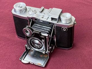 Vintage German Zeiss Ikon Nettel Ii Camera,  2.  8/50 Tessar Lens,