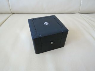 Patek Philippe Vintage Black Leather Watch Box