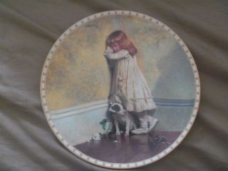Royal Doulton " The In Disgrace " Collector Plate,  A Victorian Childhood