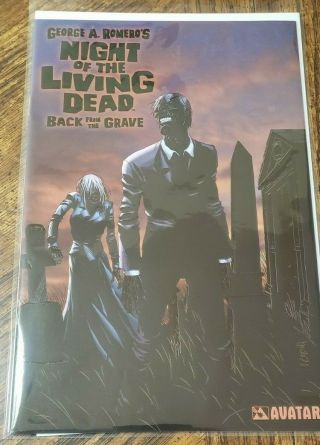 Limited To 300 Night Of The Living Dead: Back From The Grave Black Foil Nm