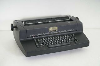Vintage Ibm Correcting Selectric Electric Typewriter Black