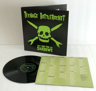 Teenage Bottlerocket They Came From The Shadows Lp Record With Lyrics Insert