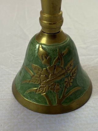 Brass And Enamel Bell Made In India