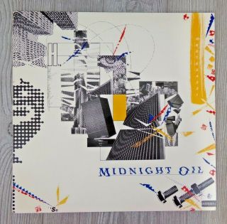 Midnight Oil 10,  9,  8,  7,  6,  5,  4,  3,  2,  1 Lp Vinyl 1983 Us Columbia
