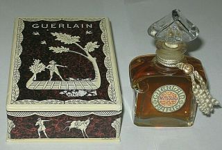 Vintage Guerlain Mitsouko Perfume Bottle & Boxe 1 Oz Unused/full 1980s 4 " Height