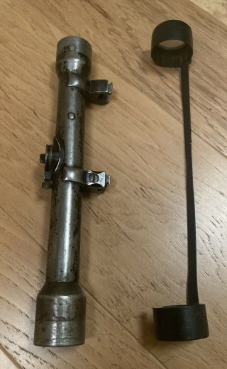 Antique Vintage German Scope Sniper Carl Zeiss Jena Zielvier Nr 78620