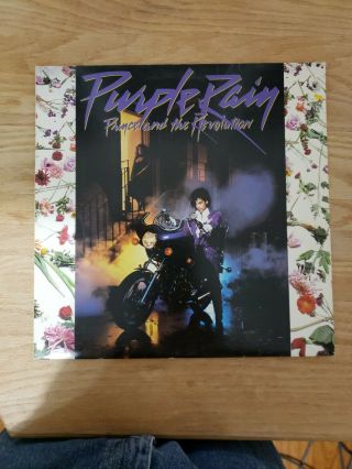 Prince " Purple Rain " 1984 1st.  Press Lp.  25110 - 1 Vinyl Nmint.  Cover,  Sleeve,  &.