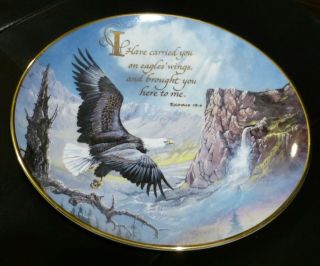 Franklin Royal Doulton Carried On Eagles 