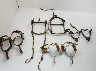 Vintage Horse Tackle & Three Pairs Spurs
