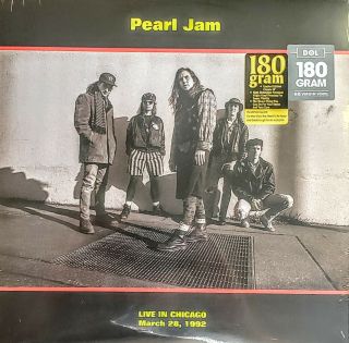 Pearl Jam - Live In Chicago 3/28/1992 - 180 Gram Vinyl Album ",  "
