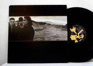 U2 Lp The Joshua Tree 1987 Island Vinyl