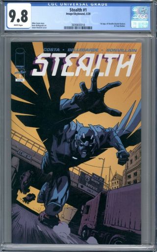 Stealth 1 Image Comics 1st Appearance Of Daniel Barber 1st Print Cgc 9.  8