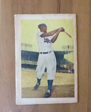 JACKIE ROBINSON 6 Baseball Hero ' s Famous Plays Fawcett Comic Book 1952 RARE 2