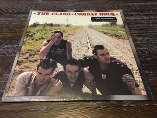 The Clash “combat Rock” (vinyl,  Sony Music) 180 Gram