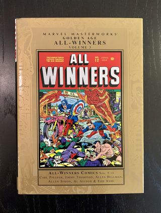 Marvel Masterworks: Golden Age All - Winners Vol.  3 – Signed Allen Bellman