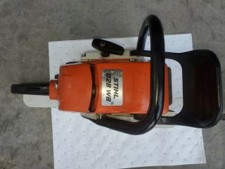 VINTAGE 1979 STIHL 028 WOODBOSS CHAINSAW WITH 20 