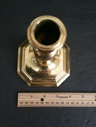 Vintage Baldwin Solid Polished Brass 7 