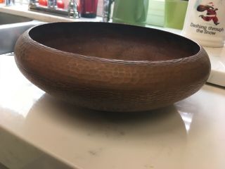 Crafts Copper Bowl Of Old Mission Kopperkraft - Fred Brosi