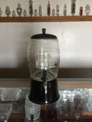 Vintage Nestea Iced Tea Dispenser With Stand 1950 