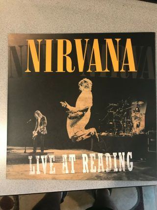 Nirvana Live At Reading Lp Record Vinyl 2009 Geffen 02527 - 21217 - Foo Fighters