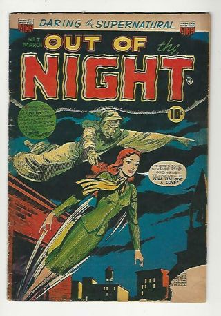 Acg Comics’ Out Of The Night 7 - 1952