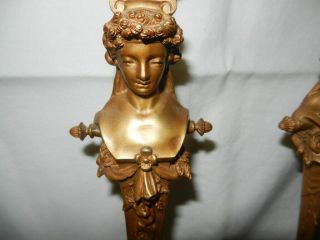 French Empire style Gilt Bronze Candelabra 2
