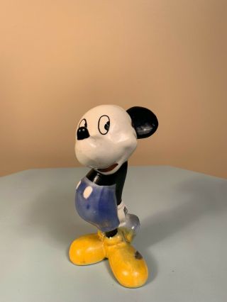 Vintage 1946 Walt Disney Evan K.  Shaw Mickey Mouse Figure - American Pottery Co.