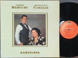 Freddie Mercury,  Montserrat Caballe - Barcelona 1992 Korea 1st Vinyl Insert Queen