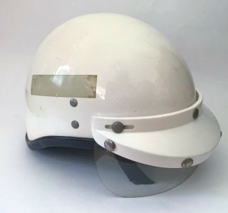 Vtg 1960s 1970s Buco Fury 400 Visor Half Helmet