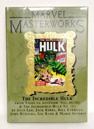 Marvel Masterworks Vol 56 The Incredible Hulk Hc