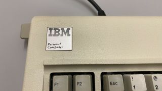 Vintage IBM Model F XT w/ USB Adapter - Cleaned,  & 2