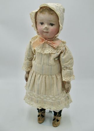 Antique Stockinette Martha Chase Girl Doll