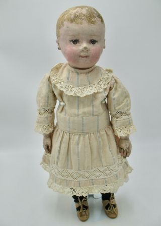 Antique Stockinette Martha Chase Girl Doll 2