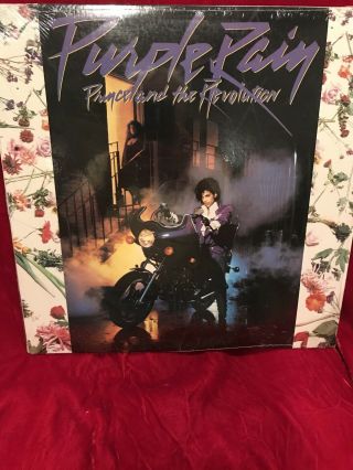 Prince - Purple Rain W/poster & W/nm Vinyl - Wb 25110