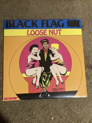 Black Flag Loose Nut Lp Vinyl Hardcore Punk Sst Records