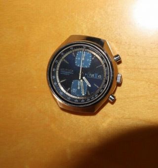 Vintage Seiko John Player Special Automatic Watch 6138 - 8030 Two Tone Chronograph