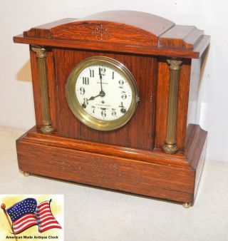 Restored & Rare Seth Thomas 4 Bell Sonora No.  1 - 1909 Antique Chime Clock