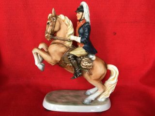 Magnificent Cavalry Soldier Figurine " Virginia Light Dragoons 1776 "