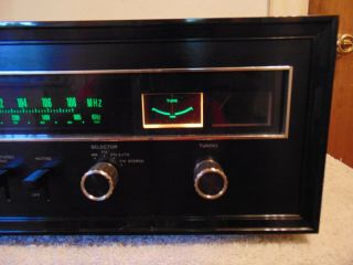 Vintage Sansui TU - 999 Stereo AM/FM Tuner - With Wrap A Round Wood Cabinet - 3