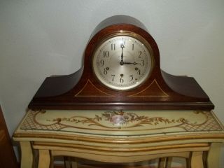Fully Restored Seth Thomas Westminster Chime Mantel Clock,  Model 117 Chime